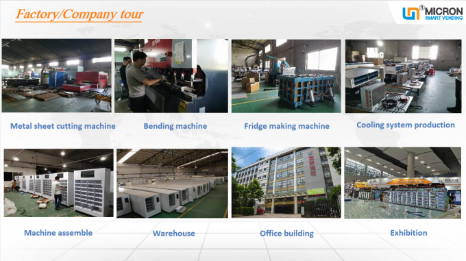 Cupcake cooling locker vending machine with 22’inch screen and card reader 13