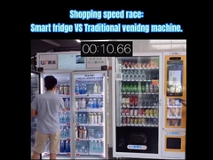 गर्म पानी की आपूर्ति प्रणाली के साथ बड़ी क्षमता वाली कप नूडल्स वेंडिंग मशीन