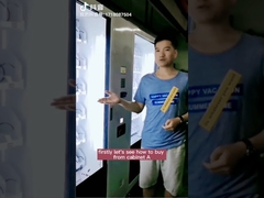 टू इन वन कॉम्बो बेवरेज और स्नैक वेंडिंग मशीन