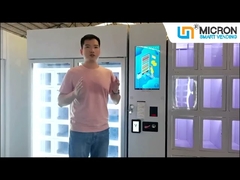 रोटी ताजा भोजन वेंडिंग मशीन फ्रांस में बड़ी क्षमता वाले लॉकर