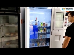 22 इंच टच स्क्रीन के साथ जन्मदिन केक कपकेक स्नैक फूड वेंडिंग मशीन