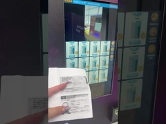 आयु चेकर कार्ड रीडर के साथ 600 पीसी इनोवेटिव सीबीडी वेप सिगार ई-सिगरेट वेंडिंग मशीन