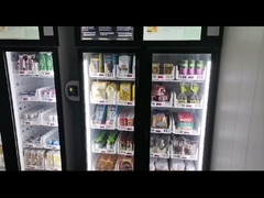 स्मार्ट फ्रिज मानव रहित खुदरा सुविधा स्टोर