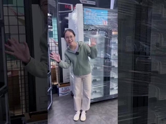 नए डिजाइन के ताजे फूल वेंडिंग मशीन