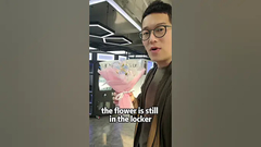 ताजा फूल वेंडिंग टिप, पुराने फूलों की कीमत पर स्वचालित रूप से छूट #flowervendingmachine