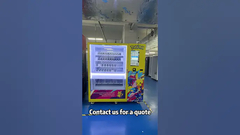 पोकेमॉन खिलौने और कार्ड टीसीजी कार्ड वेंडिंग मशीन जहाज के लिए तैयार, मध्य पिकअप, ऑटो दरवाजा, WM600