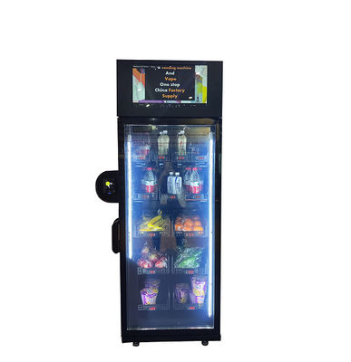 गुणवत्ता  240V Smart Fridge for snack cold drink Vending Machine with nayax card reader कारखाना