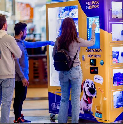 गुणवत्ता  Smart Pet Medicine & Supplies Vending Machine with Side Lockers for Pet Stores & Veterinary Clinics कारखाना