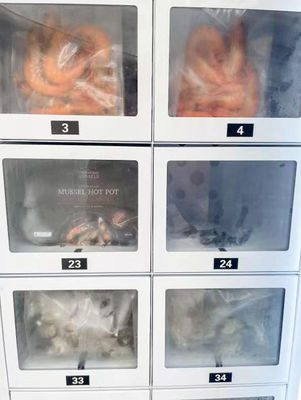 ताजा के लिए कुशल R290 रेफ्रिजरेंट समुद्री भोजन वेंडिंग मशीन