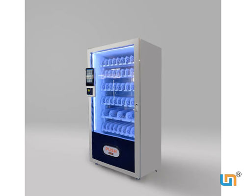 10 इंच टच स्क्रीन और कूलिंग सिस्टम के साथ अनुकूलन योग्य स्नैक फूड वेंडिंग मशीन