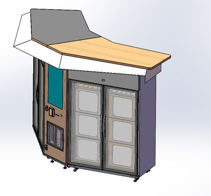 कस्टमाइज़ेबल लॉकर फ्लावर वेंडिंग मशीन उच्च मानक