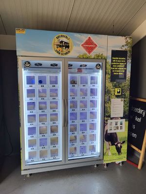 तापमान-संवेदनशील उत्पाद लॉकर वेंडिंग मशीन -22-20C उन्नत प्रशीतन प्रणाली