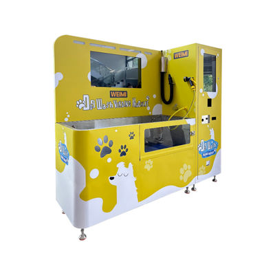 पालतू दुकानों के लिए सुविधाजनक स्व-सेवा डॉग वॉशिंग मशीन, जिसमें 21.5 इंच की टचस्क्रीन और 32 इंच की एलसीडी स्क्रीन है