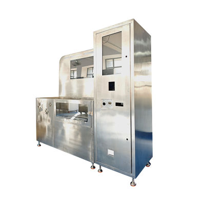 कस्टम समय पैकेज और उच्च / निम्न गति ड्रायर विकल्पों के साथ पेशेवर पालतू धोने की मशीन