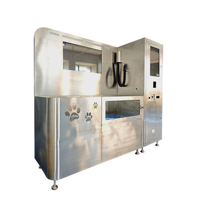 स्वयं सेवा कुत्ता धोने के लिए 21.5 इंच टचस्क्रीन 32 इंच एलसीडी स्क्रीन