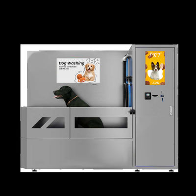 बहुउद्देश्यीय DIY कुत्ते वाशिंग मशीन शीट धातु और उच्च / कम गति ड्रायर विकल्पों के साथ