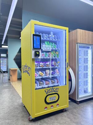 मानक मॉडल 20-50 दिन स्मार्ट वेंडिंग सिस्टम ट्रेडिंग कार्ड वेंडिंग मशीन एंड्रॉइड ओएस 11 के साथ