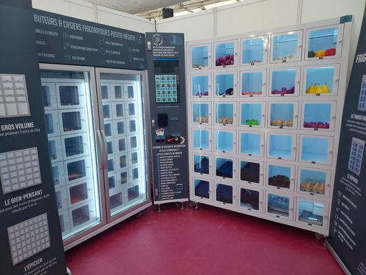 कस्टमाइज्ड ग्राफिक्स अंडे वेंडिंग मशीन जो Android 11 पर चलती है