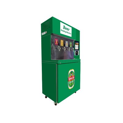 10 इंच टच स्क्रीन बियर वेंडिंग मशीन बार पब के लिए आदर्श स्थान उन्नत प्रौद्योगिकी अपने व्यवसाय को उन्नत करें