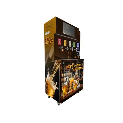 सेल्फ सर्विस वेंडिंग मशीनों के साथ अपने व्यवसाय में क्रांति लाएं W97*D66*H205 सेमी इंटरनेट 4G सिम कार्ड/LAN