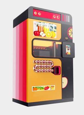 ताजा निचोड़ा हुआ नारंगी का रस वेंडिंग मशीन 35-40 किलो भंडारण 800W