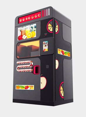 ऑटो-सफाई और कार्ड भुगतान के साथ ताज़ा संतरे के जूस की वेंडिंग मशीन