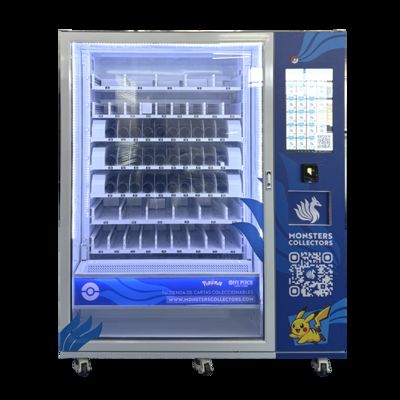 सिंगल कार्ड बूस्टर पैक सीलबंद बूस्टर बॉक्स के लिए अनुकूलन योग्य मॉन्स्टर कलेक्शन वेंडिंग मशीन