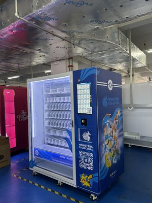 3-20°C शीतलन प्रणाली अनुकूलन योग्य डिजाइन और रिमोट स्मार्ट प्रबंधन के साथ मॉन्स्टर संग्रह खिलौना वेंडिंग मशीन